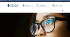 Desktop Screenshot of healinghandshealthcenter.org