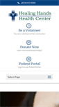 Mobile Screenshot of healinghandshealthcenter.org