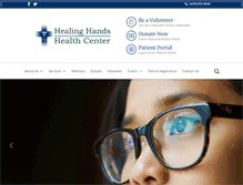 Tablet Screenshot of healinghandshealthcenter.org